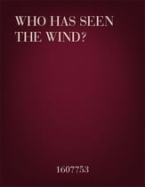 Who Has Seen the Wind? Two-Part choral sheet music cover